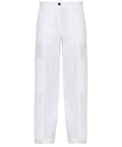 White cotton pants