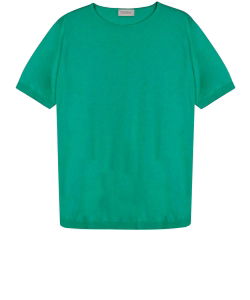 Emerald green cotton jumper