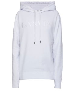 Cotton hoodie with logo