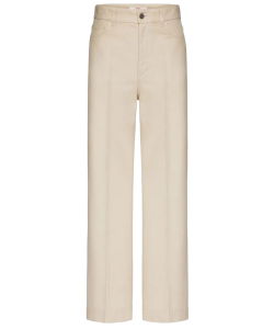 Cotton gabardine trousers