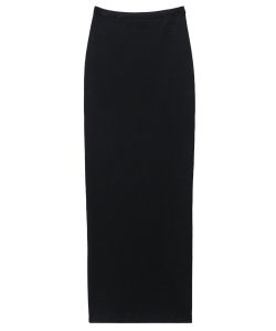 Logo maxi skirt