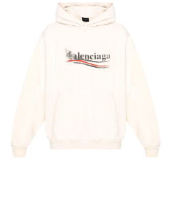 Political Stencil Medium Fit hoodie