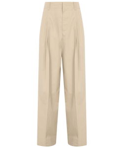 Pleated pants