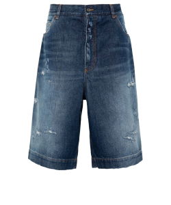 Denim bermuda shorts