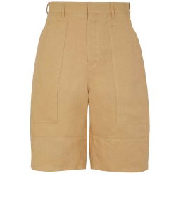 Canvas bermuda shorts