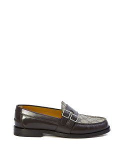 Buckle loafers with GG