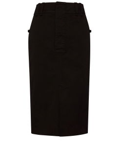 Cotton pencil skirt