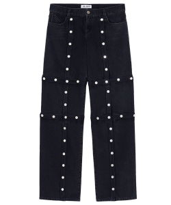 Snap-button pants