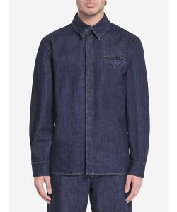 Indigo denim shirt