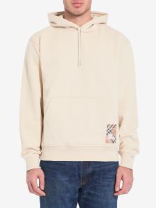 Check label hoodie