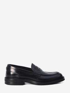 Leather loafers