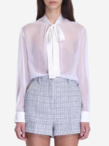 Chiffon pussy bow shirt