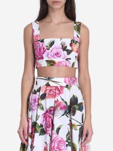 Floral crop top