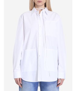 Cotton poplin shirt