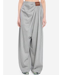 Draped trousers