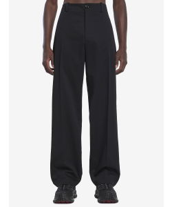 Cotton gabardine trousers