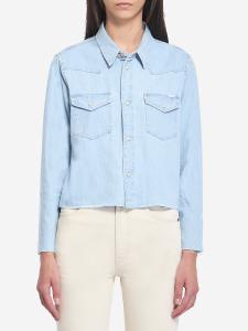 The Super Ex's Step Fray cropped shirt