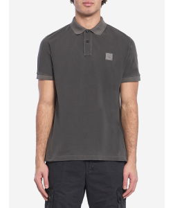 Piqué cotton polo shirt