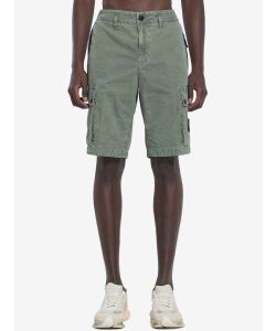 Slim cargo bermuda shorts