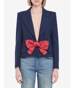 Jacket with bow