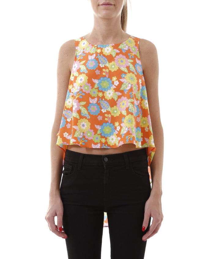 JEREMY SCOTT - Floral top