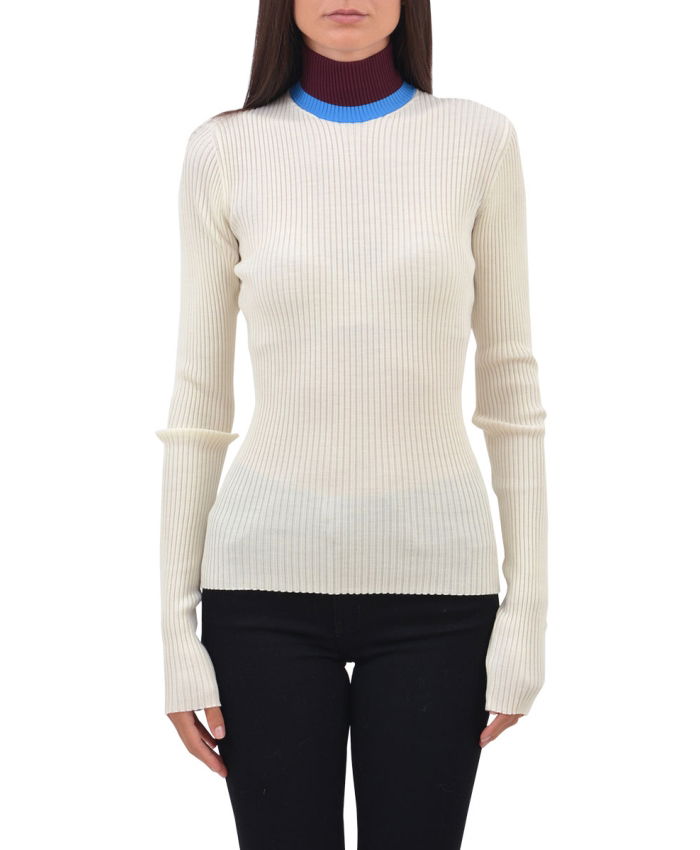 CALVIN KLEIN 205W39NYC - White Turtleneck