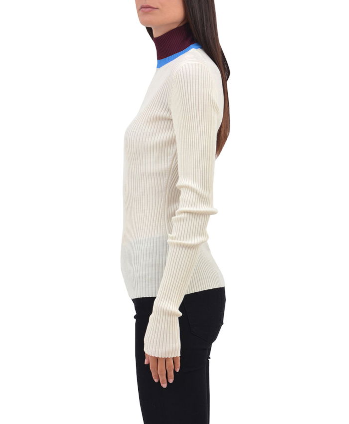 CALVIN KLEIN 205W39NYC - White Turtleneck