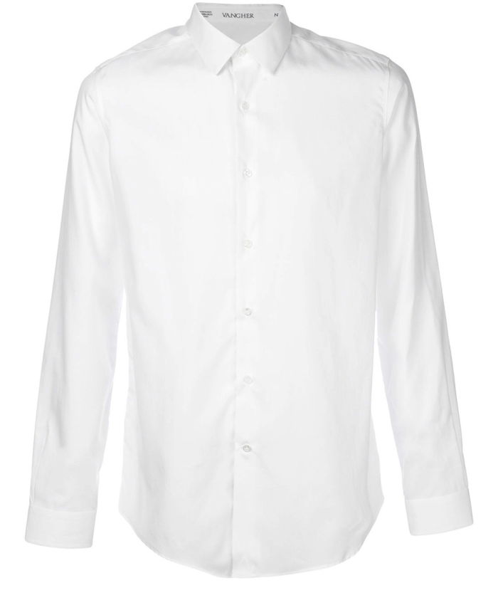 VANGHER - White Oxford Shirt