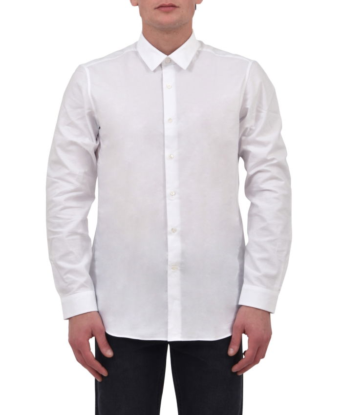 VANGHER - White Oxford Shirt