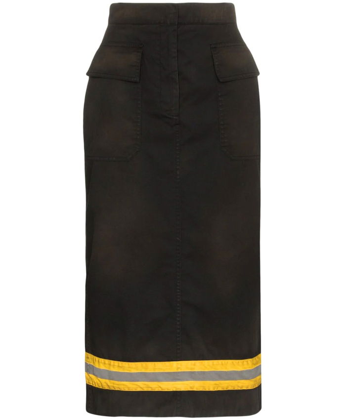 CALVIN KLEIN 205W39NYC - Skirt with Reflective Band