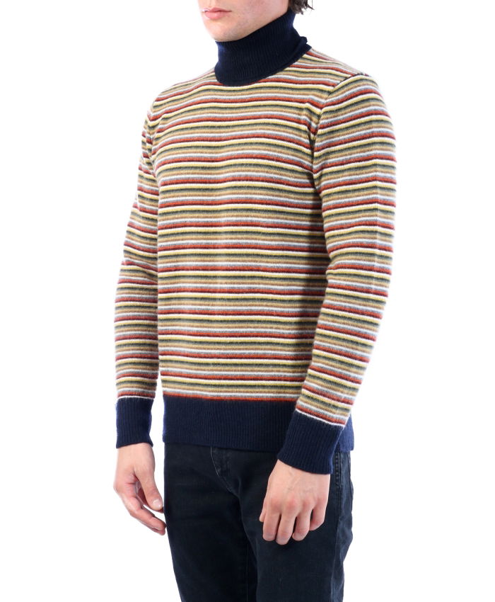 ROBERTO COLLINA - Stripes Pullover