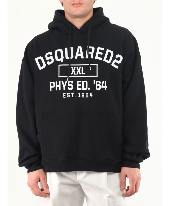 DSQUARED2 - D2 XXL Herca hoodie black