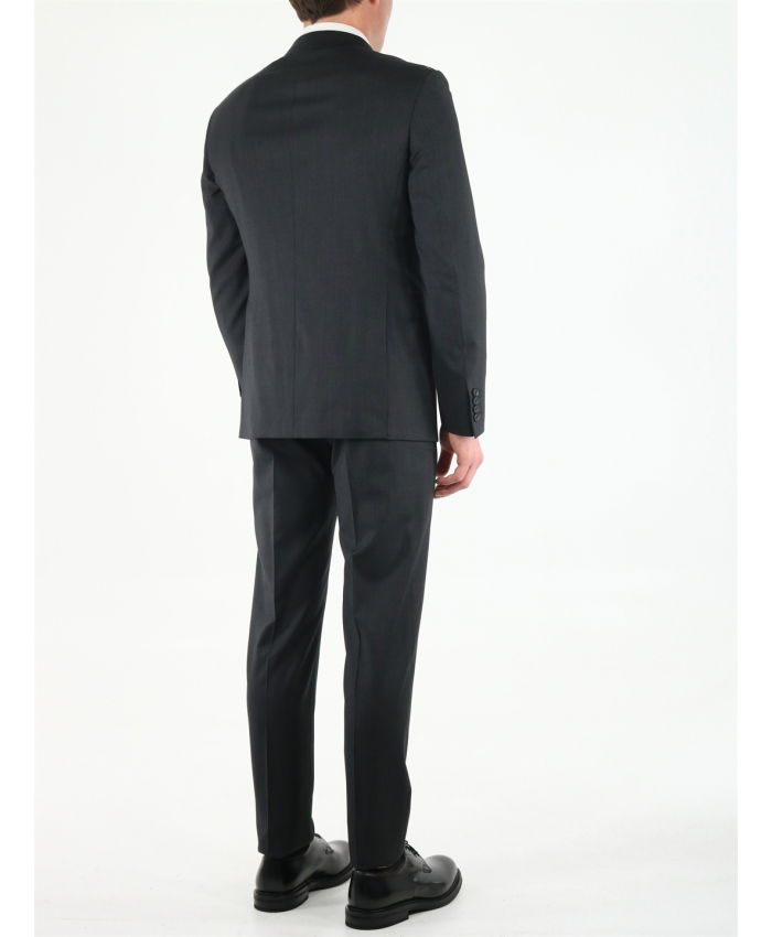 TONELLO - Black wool suit