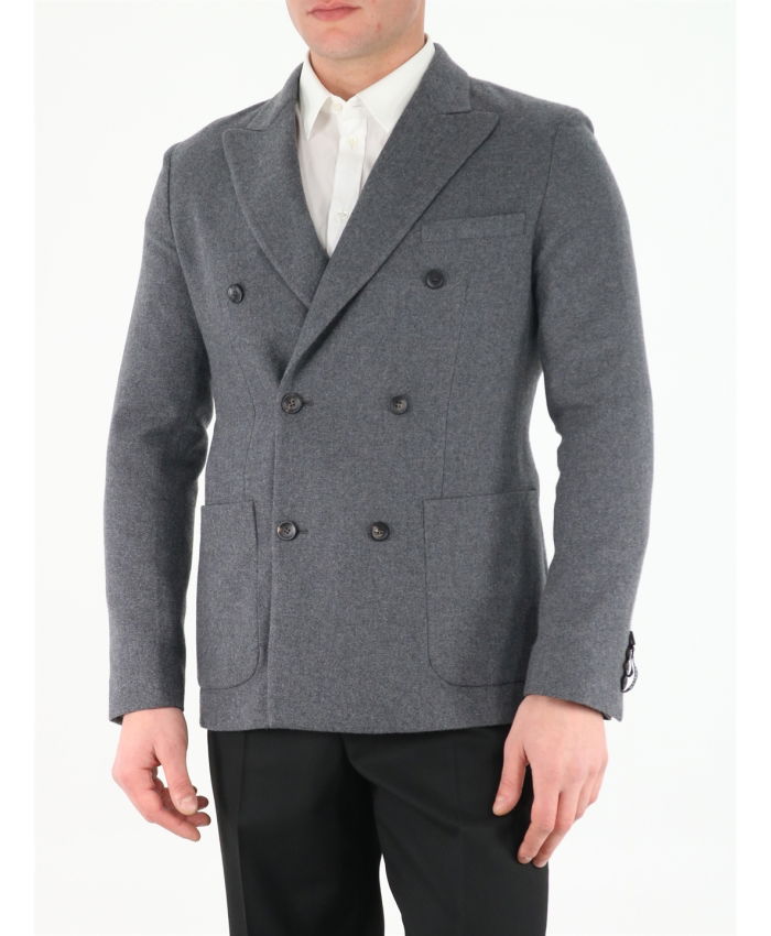 TONELLO - Grey cachemire jacket