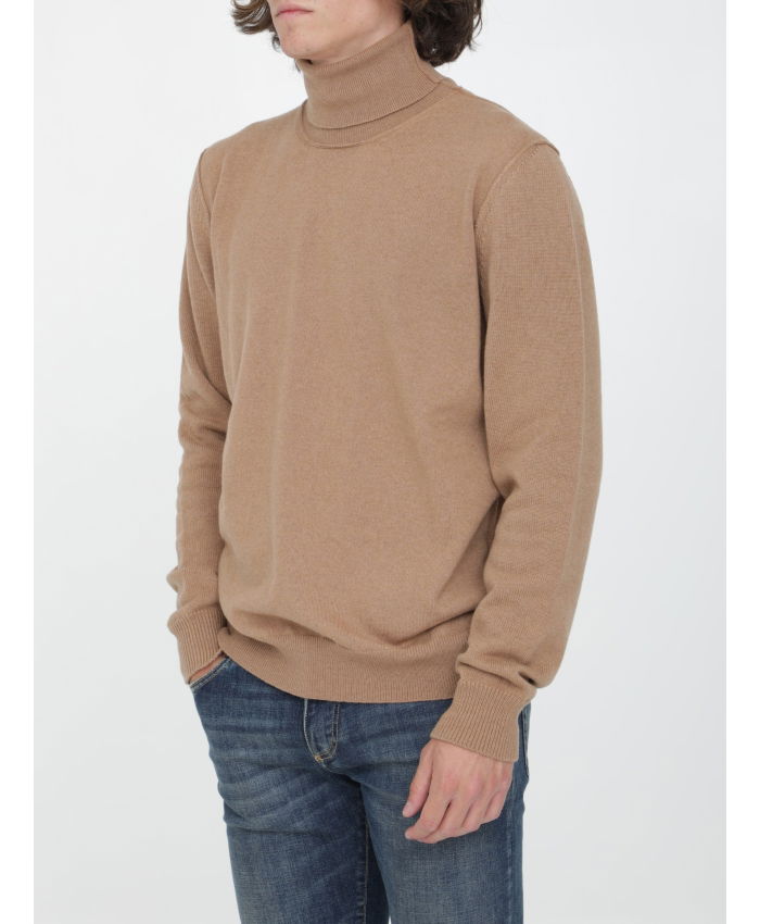 MAISON MARGIELA - Beige cashmere jumper