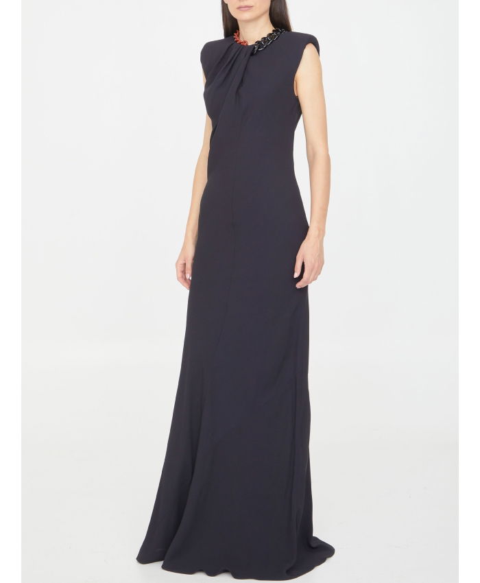 STELLA MCCARTNEY - Chain long dress