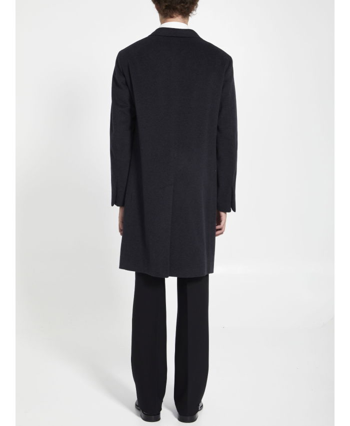 TONELLO - Anthracite wool coat