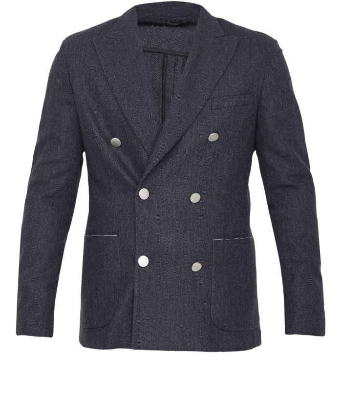 TONELLO - Grey wool jacket