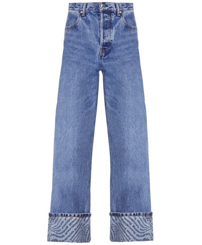 Alexander popular Wang NWT wide leg jeans