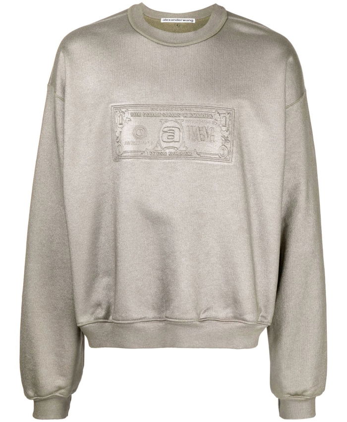 ALEXANDER WANG - Dollar Bill sweatshirt