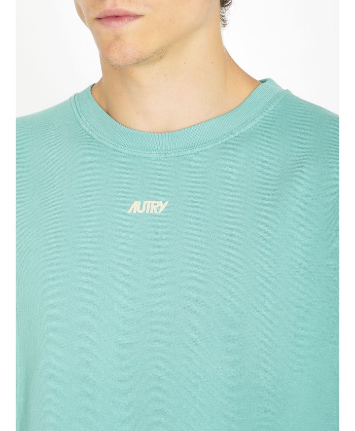 AUTRY - Cotton sweatshirt with logo