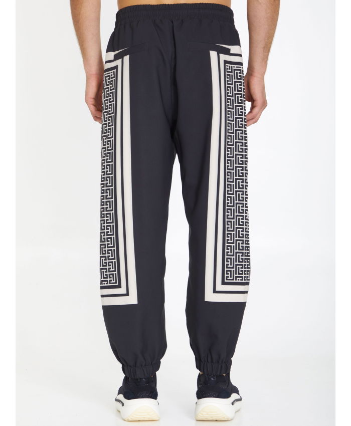 BALMAIN - Monogram joggers