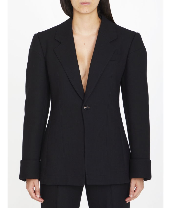 BOTTEGA VENETA - Structured cotton jacket