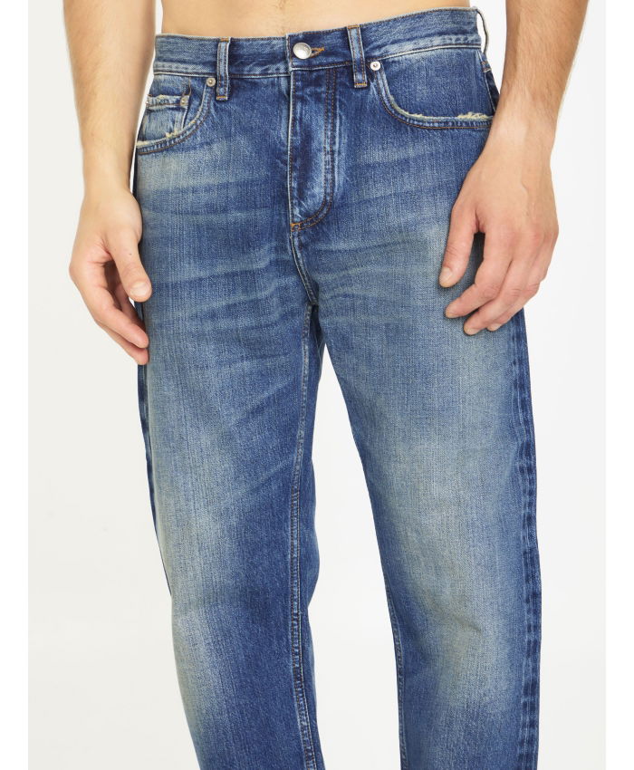 BURBERRY - Délavé denim jeans