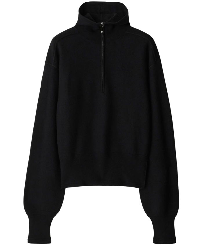 BURBERRY - Wool hoodie