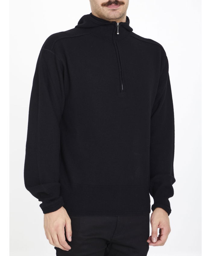 BURBERRY - Wool hoodie