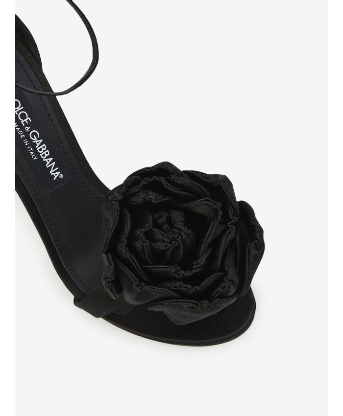 DOLCE&GABBANA - Keira sandals in satin