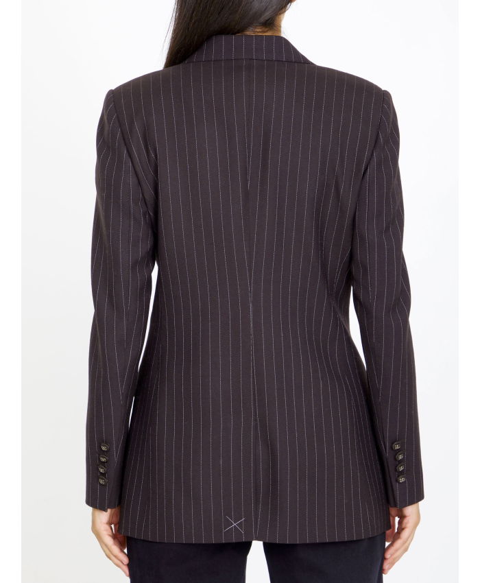 DOLCE&GABBANA - Pinstriped wool jacket