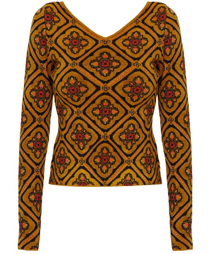 ETRO - Jacquard fabric jumper