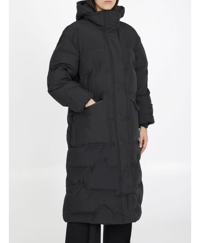 GANNI - Oversized long puffer coat